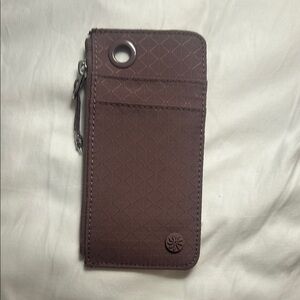 Purple Athleta wallet